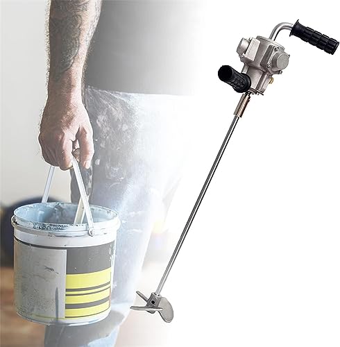 GTHTUHFD Tragbarer Pneumatischer Farbmischer, 5 Gal/20 L Beschichtungsmischer Mit Einstellbarer Geschwindigkeit, Farbmischwerkzeug Mit Luftrührer Für Farbbeschichtungsmaterialien, GTHTUHFD Tragbarer Pneumatischer Farbmischer, 5 Gal/20 L Beschichtungsmischer Mit Einstellbarer Geschwindigkeit, Farbmischwerkzeug Mit Luftrührer Für Farbbeschichtungsmaterialien, von GTHTUHFD