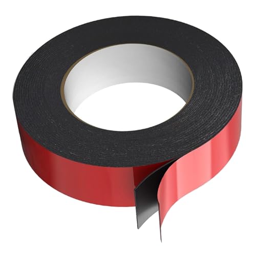 GTIWUNG Schaumstoff Montageband, Doppelseitiges Klebeband Rot, Schwammband Doppelseitig, Wasserdichte Schaumstoff Montage Klebeband mit Besonders Starke Klebkraft, 2cmx10m GTIWUNG Schaumstoff Montageband, Doppelseitiges Klebeband Rot, Schwammband Doppelseitig, Wasserdichte Schaumstoff Montage Klebeband mit Besonders Starke Klebkraft, 2cmx10m von GTIWUNG