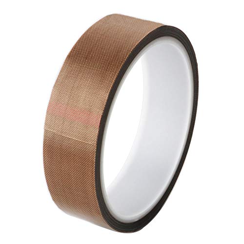 GTIWUNG Teflonband, Hochtemperaturband, PTFE Glasgewebeband/Glasklebeband, High Temp Klebeband, Hitzebeständig bis 260°C, Selbstklebend, 25mm x 10m GTIWUNG Teflonband, Hochtemperaturband, PTFE Glasgewebeband/Glasklebeband, High Temp Klebeband, Hitzebeständig bis 260°C, Selbstklebend, 25mm x 10m von GTIWUNG