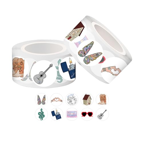 GTOTd Pink Cute Girl Sticker Aufkleber (1000 Stück) Singer Star Reward Merch fur Fans, Labels Gift Pack Wrap, Geschenke Deko für Laptop Wasserflasche von GTOTd