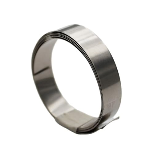 Nickel-Metall Streifenband aus reinem Nickel, Breite x 0,1 mm, 0,12 mm, 0,15 mm, 0,2 mm Dicke for Batterieschweißen Bandschweißen(0.1x3x3000mm 1pc) von GTPBAO