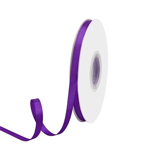 GTYBOVA Satinband 6mm X 91m Lila Schleifenband Dekoband Bänder zum Basteln Stoffbänder für Hochzeit Taufe Und Geburtstagsgeschenk GTYBOVA Satinband 6mm X 91m Lila Schleifenband Dekoband Bänder zum Basteln Stoffbänder für Hochzeit Taufe Und Geburtstagsgeschenk von GTYBOVA