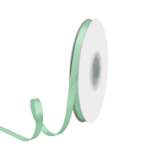 GTYBOVA Satinband 6mm X 91m Salbeigrün Schleifenband Dekoband Bänder zum Basteln Stoffbänder für Hochzeit Taufe Und Geburtstagsgeschenk GTYBOVA Satinband 6mm X 91m Salbeigrün Schleifenband Dekoband Bänder zum Basteln Stoffbänder für Hochzeit Taufe Und Geburtstagsgeschenk von GTYBOVA