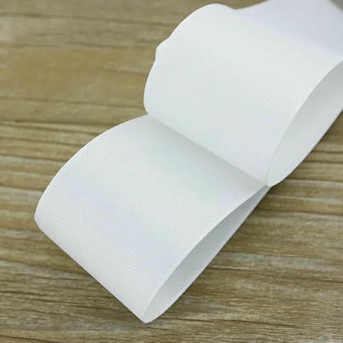 (10 mt/los) 38mm Ripsband wrap weihnachtsdekoration bänder-WEIß von GTYFRD