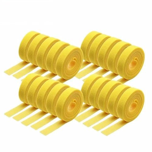 1~30R 5 m/Rolle Wiederverwendbarer Kabelbinder Hakenschlaufe Draht-Organizer-Management Breite 10~25 mm DIY Selbstklebender Befestigungsstreifen Nylonband-Gelb x 20 Rollen-Breite 25 1~30R 5 m/Rolle Wiederverwendbarer Kabelbinder Hakenschlaufe Draht-Organizer-Management Breite 10~25 mm DIY Selbstklebender Befestigungsstreifen Nylonband-Gelb x 20 Rollen-Breite 25 von GTYFRD