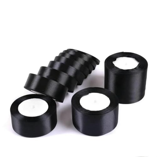 1 Stück schwarzes Satinband, 22 Meter, 6 mm, 10 mm, 15 mm, 20 mm, 40 mm, 50 mm, für Hochzeiten, Partys, Schleifen, Bastelarbeiten, Dekoration, handgefertigte DIY-Bekleidung, Nähzubehör, schwar 1 Stück schwarzes Satinband, 22 Meter, 6 mm, 10 mm, 15 mm, 20 mm, 40 mm, 50 mm, für Hochzeiten, Partys, Schleifen, Bastelarbeiten, Dekoration, handgefertigte DIY-Bekleidung, Nähzubehör, schwar von GTYFRD