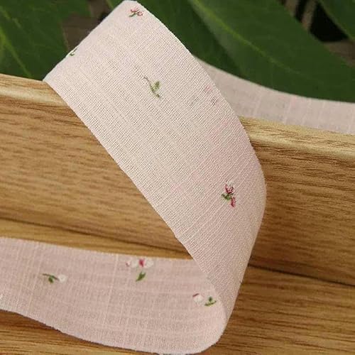1 Zoll 1,5 Zoll 10 mm 25 mm 38 mm Blumenband aus Baumwollleinen, handgefertigte Dekoration, DIY-Haarschleifen-Zubehör, Verpackung, 10 Yards, Pink, 38 mm 1 Zoll 1,5 Zoll 10 mm 25 mm 38 mm Blumenband aus Baumwollleinen, handgefertigte Dekoration, DIY-Haarschleifen-Zubehör, Verpackung, 10 Yards, Pink, 38 mm von GTYFRD