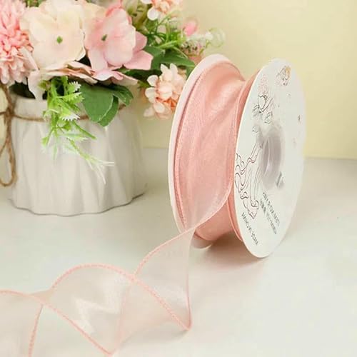 10 Meter/Rolle, 40 mm breites, gewelltes Organzaband aus Seide, Schleifenmaterial für Haarschmuck, Wickeldekoration, Spitzenbänder, Pink, 9,1 m 10 Meter/Rolle, 40 mm breites, gewelltes Organzaband aus Seide, Schleifenmaterial für Haarschmuck, Wickeldekoration, Spitzenbänder, Pink, 9,1 m von GTYFRD