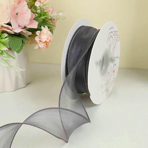 10 Meter/Rolle, 40 mm breites, gewelltes Organzaband aus Seide, Schleifenmaterial für Haarschmuck, Wickeldekoration, Spitzenbänder – Grauviolett – 9,1 m 10 Meter/Rolle, 40 mm breites, gewelltes Organzaband aus Seide, Schleifenmaterial für Haarschmuck, Wickeldekoration, Spitzenbänder – Grauviolett – 9,1 m von GTYFRD