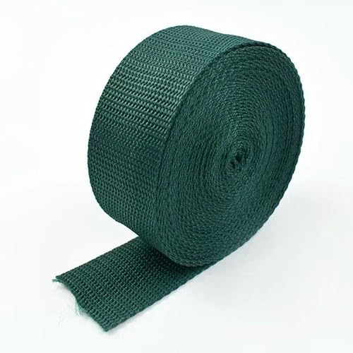 10 m PP-Polypropylen-Gurtband, 20–50 mm, Umhängetaschengurt, Nylonband, Dekor, Spitze, Nähschrägband, Zubehör, 4 Dunkelgrün, 50 mm 10 m PP-Polypropylen-Gurtband, 20–50 mm, Umhängetaschengurt, Nylonband, Dekor, Spitze, Nähschrägband, Zubehör, 4 Dunkelgrün, 50 mm von GTYFRD