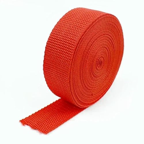 10 m PP-Polypropylen-Gurtband, 20–50 mm, Umhängetaschengurt, Nylonband, Dekor, Spitze, Nähschrägband, Zubehör, 47 Rot, 50 mm 10 m PP-Polypropylen-Gurtband, 20–50 mm, Umhängetaschengurt, Nylonband, Dekor, Spitze, Nähschrägband, Zubehör, 47 Rot, 50 mm von GTYFRD