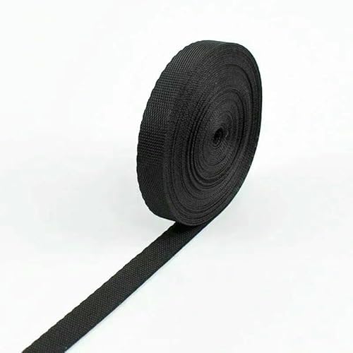 10 m schwarze Nylon-Gurtbänder, 10–100 mm, Band, Schultertaschengurt, Hundehalsband, Gürtel, Schrägband, DIY-Nähzubehör, Schwarz, 15 mm 10 m schwarze Nylon-Gurtbänder, 10–100 mm, Band, Schultertaschengurt, Hundehalsband, Gürtel, Schrägband, DIY-Nähzubehör, Schwarz, 15 mm von GTYFRD