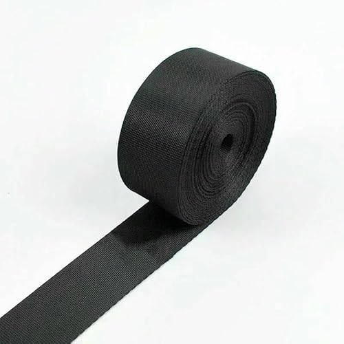 10 m schwarze Nylon-Gurtbänder, 10–100 mm, Band, Schultertaschengurt, Hundehalsband, Gürtel, Schrägband, DIY-Nähzubehör, Schwarz, 32 mm 10 m schwarze Nylon-Gurtbänder, 10–100 mm, Band, Schultertaschengurt, Hundehalsband, Gürtel, Schrägband, DIY-Nähzubehör, Schwarz, 32 mm von GTYFRD