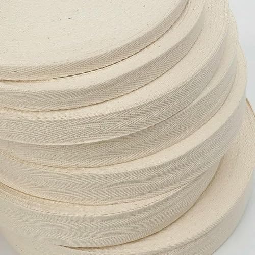 10 mm/15 mm/20 mm/25 mm/30 mm/40 mm/50 mm/60 mm Beige Baumwollbänder Gurtband Fischgräten-Twillband für Taschen, Kleidung, Heimtextilien, 50y-20 mm-beige 50 Yards 10 mm/15 mm/20 mm/25 mm/30 mm/40 mm/50 mm/60 mm Beige Baumwollbänder Gurtband Fischgräten-Twillband für Taschen, Kleidung, Heimtextilien, 50y-20 mm-beige 50 Yards von GTYFRD
