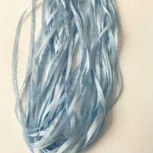 100% Ripsband aus Seide, 4,0 mm, 10–50 m/Rolle, einfarbig, für Stickmuster, fühlt sich weich an – Nr. 009 – 10 m von GTYFRD