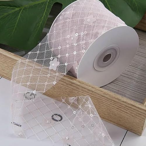 19 Yards 55MM Pailletten-Netz-Netzband 0927R04 Machen Sie Schleifen, Kinderaccessoires, Material, handgefertigt-001-55MM 19 Yards 19 Yards 55MM Pailletten-Netz-Netzband 0927R04 Machen Sie Schleifen, Kinderaccessoires, Material, handgefertigt-001-55MM 19 Yards von GTYFRD