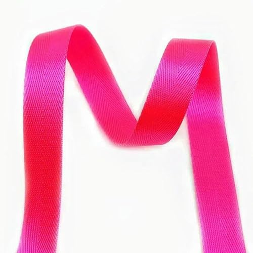 2/5/10 m, 25 mm, Nylon-Gurtband, Taschengurt, gewebtes Band, 1 mm dickes Band, Kleidung, Schrägband, Nähbesatz-Set – fluoreszierendes Rosarot – 25 mm – 5 Meter 2/5/10 m, 25 mm, Nylon-Gurtband, Taschengurt, gewebtes Band, 1 mm dickes Band, Kleidung, Schrägband, Nähbesatz-Set – fluoreszierendes Rosarot – 25 mm – 5 Meter von GTYFRD