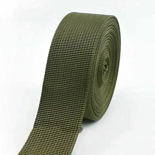 2/5/8/10 m, 20–50 mm, armeegrünes Nylon-Gurtband für Taschen, Bänder, Auto-Schlüsselbänder, Kleidung, dekoratives Nähzubehör – Armeegrün – 32 mm – 10 Meter 2/5/8/10 m, 20–50 mm, armeegrünes Nylon-Gurtband für Taschen, Bänder, Auto-Schlüsselbänder, Kleidung, dekoratives Nähzubehör – Armeegrün – 32 mm – 10 Meter von GTYFRD