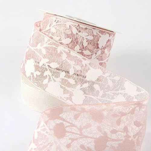 2" 48 mm Hohlblumen-Spitzenbänder DIY Schleifen Haarschmuck Blumenverpackung Handgefertigtes Klebeband Basteln 10 Yards-Rosa-48MM 2" 48 mm Hohlblumen-Spitzenbänder DIY Schleifen Haarschmuck Blumenverpackung Handgefertigtes Klebeband Basteln 10 Yards-Rosa-48MM von GTYFRD