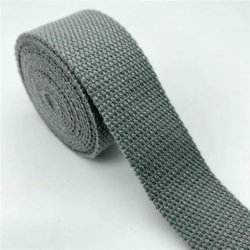 2 Yards 25 mm 30 mm 38 mm Baumwollband, Canvas-Baumwollgurtband, Rucksack-Umreifungstaschen, Basteln für Gürteltaschen, Hundezubehör, 20–30 mm, 2 Yards von GTYFRD