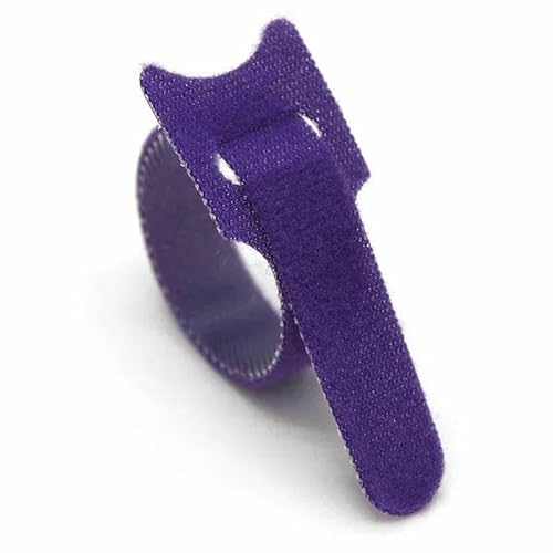 20–200 Stück lösbare Kabelbinder für Maus-Kopfhörer, Kabelmanagement, Nylon-Kabelbinder, wiederverwendbare Schlaufenbänder, Bänder, Lila, 250 mm x 50 Stück 20–200 Stück lösbare Kabelbinder für Maus-Kopfhörer, Kabelmanagement, Nylon-Kabelbinder, wiederverwendbare Schlaufenbänder, Bänder, Lila, 250 mm x 50 Stück von GTYFRD