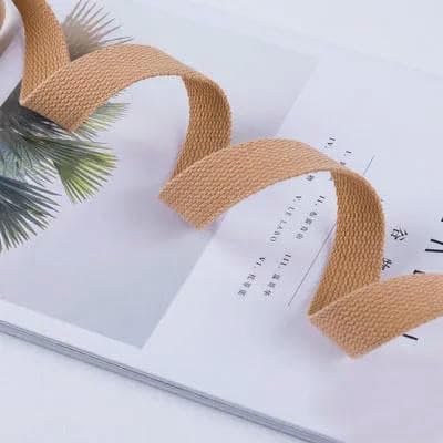 3 Yards 25/30/38 mm Canvas-Gurtband/Bandtasche Baumwollgurtband Gürtel Rucksackzubehör Outdoor-Rucksackteile DIY-Handwerk für Zuhause-3 Yards_f-25 mm von GTYFRD