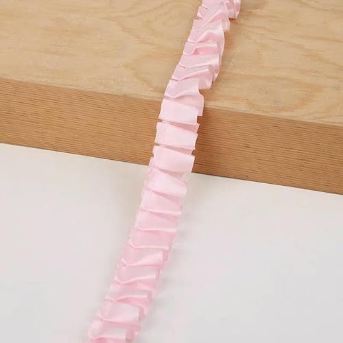 3 Yards Rüschen Einseitige Satinbandbesatz 40 mm Nähen Wed Doll Dress Craft Applique DIY Nähen Basteln Heimdekoration Zubehör-A06-1PC 3 Yards Rüschen Einseitige Satinbandbesatz 40 mm Nähen Wed Doll Dress Craft Applique DIY Nähen Basteln Heimdekoration Zubehör-A06-1PC von GTYFRD