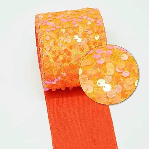 3 Zoll 75 mm DIY Doppelfarbiger, geschälter, unordentlicher Paillettenstoff, wendbares Paillettenband für Bastelbedarf, Nähzubehör, 5 Yard-05104327-25 Yard 3 Zoll 75 mm DIY Doppelfarbiger, geschälter, unordentlicher Paillettenstoff, wendbares Paillettenband für Bastelbedarf, Nähzubehör, 5 Yard-05104327-25 Yard von GTYFRD