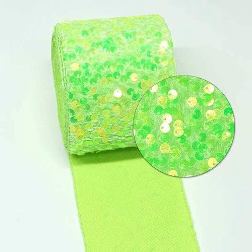 3 Zoll 75 mm DIY Doppelfarbiger, geschälter, unordentlicher Paillettenstoff, wendbares Paillettenband für Bastelbedarf, Nähzubehör, 5 Yard-05104328-25 Yard 3 Zoll 75 mm DIY Doppelfarbiger, geschälter, unordentlicher Paillettenstoff, wendbares Paillettenband für Bastelbedarf, Nähzubehör, 5 Yard-05104328-25 Yard von GTYFRD