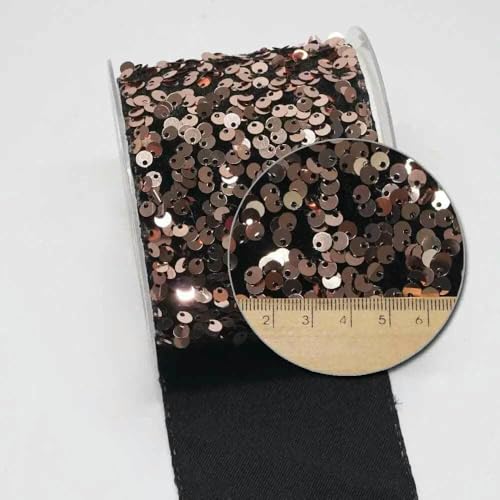 3 Zoll 75 mm DIY zweifarbig geschälter, unordentlicher Paillettenstoff, wendbares Paillettenband für Bastelbedarf, Nähzubehör, 5 Yard-O4102711-25 Yard 3 Zoll 75 mm DIY zweifarbig geschälter, unordentlicher Paillettenstoff, wendbares Paillettenband für Bastelbedarf, Nähzubehör, 5 Yard-O4102711-25 Yard von GTYFRD