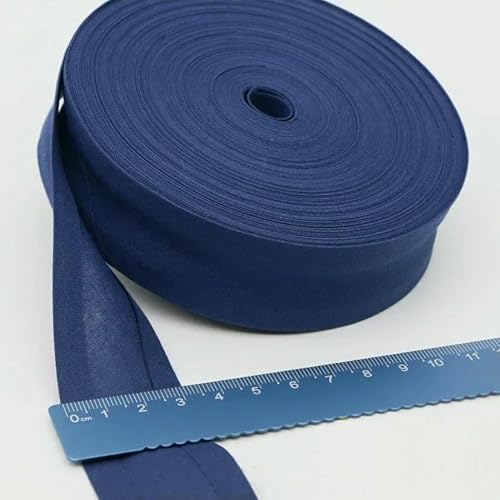 30 mm breites Schrägband aus Baumwolle, DIY-Nähen für Kinderkleidung, Steppdecken, Tischdecken, Kantenstreifen, Nähstoffzubehör - Dunkelblau - 30 mm x 5 m 30 mm breites Schrägband aus Baumwolle, DIY-Nähen für Kinderkleidung, Steppdecken, Tischdecken, Kantenstreifen, Nähstoffzubehör - Dunkelblau - 30 mm x 5 m von GTYFRD