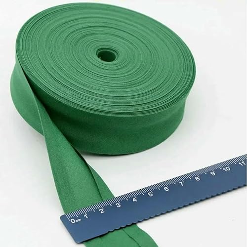 30 mm breites Schrägband aus Baumwolle, DIY-Nähen für Kinderkleidung, Steppdecken, Tischdecken, Kantenstreifen, Nähstoffzubehör – Dunkelgrün – 30 mm x 10 m 30 mm breites Schrägband aus Baumwolle, DIY-Nähen für Kinderkleidung, Steppdecken, Tischdecken, Kantenstreifen, Nähstoffzubehör – Dunkelgrün – 30 mm x 10 m von GTYFRD