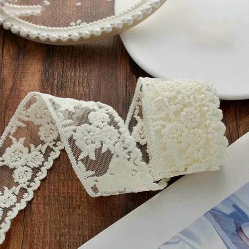 4 cm 1,5 Zoll 2 Zoll Spitzenband zum Besticken, DIY-Schleifen, Hai-Accessoires, Handarbeit, Nähen, Materialien zum Herstellen von Blumenverpackungen, 11 Yards-392-4CM 4 cm 1,5 Zoll 2 Zoll Spitzenband zum Besticken, DIY-Schleifen, Hai-Accessoires, Handarbeit, Nähen, Materialien zum Herstellen von Blumenverpackungen, 11 Yards-392-4CM von GTYFRD