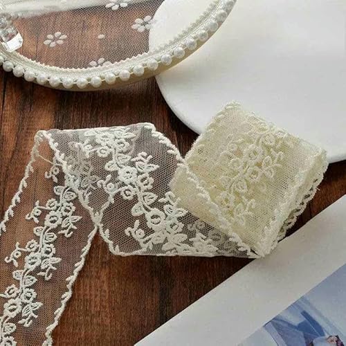 4 cm 1,5 Zoll 2 Zoll Spitzenband zum Besticken, DIY-Schleifen, Hai-Accessoires, Handarbeit, Nähen, Materialien zum Herstellen von Blumenverpackungen, 11 Yards-395-4CM 4 cm 1,5 Zoll 2 Zoll Spitzenband zum Besticken, DIY-Schleifen, Hai-Accessoires, Handarbeit, Nähen, Materialien zum Herstellen von Blumenverpackungen, 11 Yards-395-4CM von GTYFRD