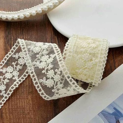 4 cm 1,5 Zoll 2 Zoll Spitzenband zum Besticken, DIY-Schleifen, Hai-Accessoires, Handarbeit, Nähen, Materialien zum Herstellen von Blumenverpackungen, 11 Yards-397-4CM 4 cm 1,5 Zoll 2 Zoll Spitzenband zum Besticken, DIY-Schleifen, Hai-Accessoires, Handarbeit, Nähen, Materialien zum Herstellen von Blumenverpackungen, 11 Yards-397-4CM von GTYFRD