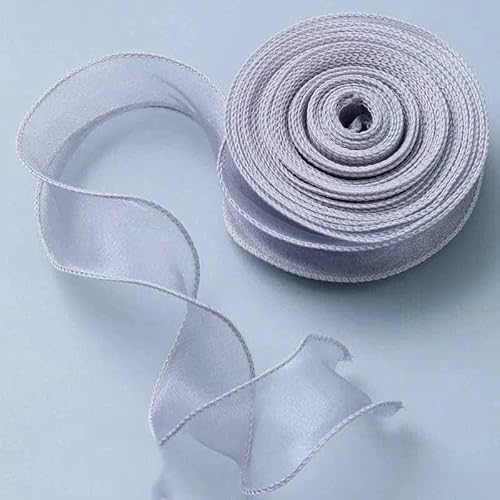 40 mm 10 Yards Organzaband für Blumenstraußverpackungen, Schachtelverpackungen, Schleifenmaterial, DIY-Nähstoff, Kleidungsdekoration, B8-10 Yards 40 mm 10 Yards Organzaband für Blumenstraußverpackungen, Schachtelverpackungen, Schleifenmaterial, DIY-Nähstoff, Kleidungsdekoration, B8-10 Yards von GTYFRD