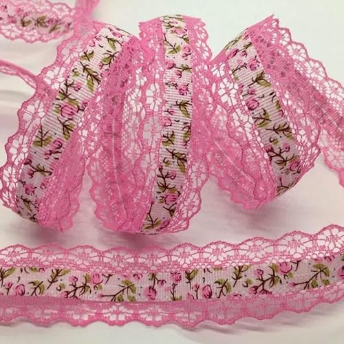 5 Jahre, 1,5–3,8 cm, Blumenband mit Blumenprägung für handgefertigte Bastelarbeiten, Sammelalben, Ostern, Hochzeiten, Weihnachten, Partys, Deko-Verpackungen, UR05-03 (2,5 cm), 4,5 m von GTYFRD