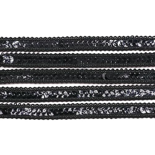 5 Meter 12 mm Paillettenband Gold Silber Spitzenbesatz Glitzerbänder Besatzstoff für Hochzeitstuch Kopfschmuck DIY Nähzubehör-B16-3,0 m 5 Meter 12 mm Paillettenband Gold Silber Spitzenbesatz Glitzerbänder Besatzstoff für Hochzeitstuch Kopfschmuck DIY Nähzubehör-B16-3,0 m von GTYFRD