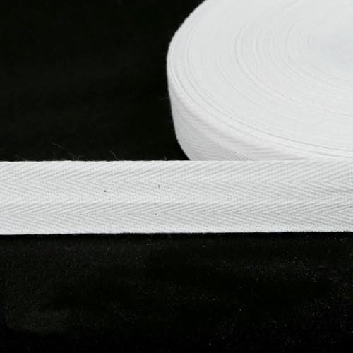 5 Yards 1/1,5/2/2,5/3/3,5/4/5 cm Breite Weißes/Elfenbeinfarbenes Baumwollband Gurtband Heimtextilienbedarf Basteln Nähzubehör-Weiß 2,5 cm- 5 Yards 1/1,5/2/2,5/3/3,5/4/5 cm Breite Weißes/Elfenbeinfarbenes Baumwollband Gurtband Heimtextilienbedarf Basteln Nähzubehör-Weiß 2,5 cm- von GTYFRD