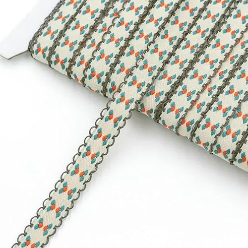 5 Yards 12 mm 20 mm Stickerei Spitzenband Rand Jacquardband zum Nähen von Kleidung DIY Haarschleifen Hutdekor Bastelzubehör-A09-12 mm-5 Yards 5 Yards 12 mm 20 mm Stickerei Spitzenband Rand Jacquardband zum Nähen von Kleidung DIY Haarschleifen Hutdekor Bastelzubehör-A09-12 mm-5 Yards von GTYFRD