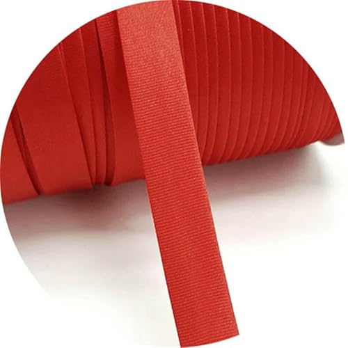 5 Yards 15 mm Rand Nähband Schrägband Paspelschnur Seil für DIY Patchwork Kleidungsherstellung und Trimmen Heimtextilien-04 Rot von GTYFRD
