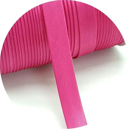 5 Yards 15 mm Rand Nähband Schrägband Paspelschnur Seil für DIY Patchwork Kleidungsherstellung und Trimmen Heimtextilien-23 Rose von GTYFRD