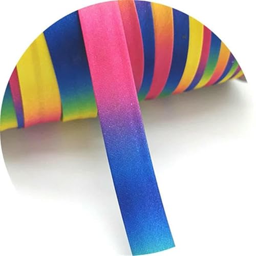5 Yards 15 mm Rand Nähband Schrägband Paspelschnur Seil für DIY Patchwork Kleidungsherstellung und Trimmen Heimtextilien-36 Bunt von GTYFRD