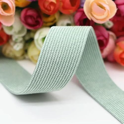 5 Yards 25MM/38MM Cordbänder für Haarschleifen DIY Handgefertigte Materialien Y19102302-hellgrün-25MM 5yards von GTYFRD