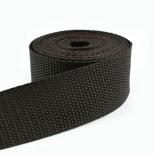 5 m, 20–50 mm, Nylon-Gurtband für Taschengurte, 1,1 mm dick, Kleidung, dekorative Bänder, Schlingen, Nähbesätze, 2 Kaffeebraun, 50 mm 5 m, 20–50 mm, Nylon-Gurtband für Taschengurte, 1,1 mm dick, Kleidung, dekorative Bänder, Schlingen, Nähbesätze, 2 Kaffeebraun, 50 mm von GTYFRD