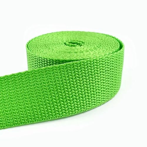 5 m, 20–50 mm, Nylon-Gurtband für Taschengurte, 1,1 mm dick, Kleidung, dekorative Bänder, Schlingen, Nähbesätze, 21 Hellgrün, 50 mm 5 m, 20–50 mm, Nylon-Gurtband für Taschengurte, 1,1 mm dick, Kleidung, dekorative Bänder, Schlingen, Nähbesätze, 21 Hellgrün, 50 mm von GTYFRD