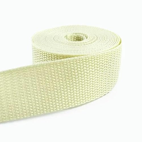 5 m, 20–50 mm, Nylon-Gurtband für Taschengurte, 1,1 mm dick, Kleidung, dekorative Bänder, Schlingen, Nähbesätze, 29 Beige, 50 mm 5 m, 20–50 mm, Nylon-Gurtband für Taschengurte, 1,1 mm dick, Kleidung, dekorative Bänder, Schlingen, Nähbesätze, 29 Beige, 50 mm von GTYFRD