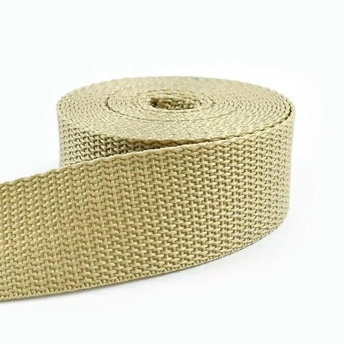 5 m, 20–50 mm, Nylon-Gurtband für Taschengurte, 1,1 mm dick, Kleidung, dekorative Bänder, Schlingen, Nähbesätze, 32 Khaki, 38 mm 5 m, 20–50 mm, Nylon-Gurtband für Taschengurte, 1,1 mm dick, Kleidung, dekorative Bänder, Schlingen, Nähbesätze, 32 Khaki, 38 mm von GTYFRD