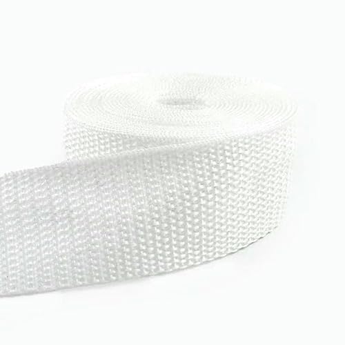 5 m, 20–50 mm, Nylon-Gurtband für Taschengurte, 1,1 mm dick, Kleidung, dekorative Bänder, Schlingen, Nähbesätze, Weiß, 38 mm 5 m, 20–50 mm, Nylon-Gurtband für Taschengurte, 1,1 mm dick, Kleidung, dekorative Bänder, Schlingen, Nähbesätze, Weiß, 38 mm von GTYFRD
