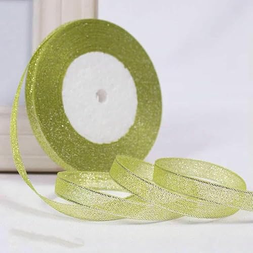 6 mm, 10 mm, 15 mm, 20 mm, 25 mm, 40 mm, 50 mm, 25 Yards, Gold-Silber-Glitzerbänder, Hochzeitsverpackung, Weihnachten, Halloween, Party, DIY-Basteln – 10 mm 15 Gelb – 22 Meter Länge 6 mm, 10 mm, 15 mm, 20 mm, 25 mm, 40 mm, 50 mm, 25 Yards, Gold-Silber-Glitzerbänder, Hochzeitsverpackung, Weihnachten, Halloween, Party, DIY-Basteln – 10 mm 15 Gelb – 22 Meter Länge von GTYFRD